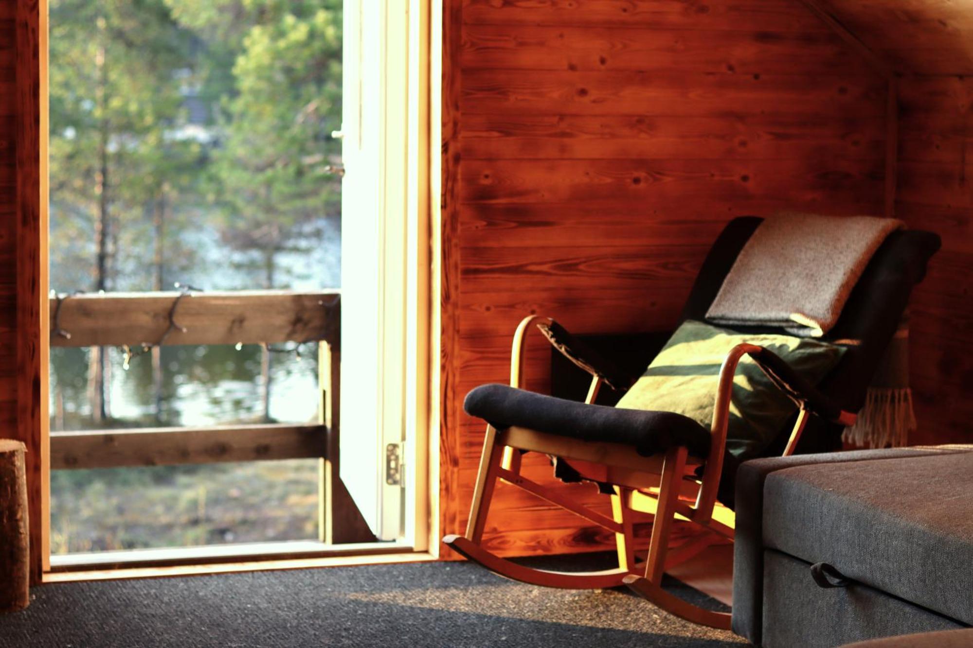 Cozy Cabin Styled Loft Kiruna Buitenkant foto